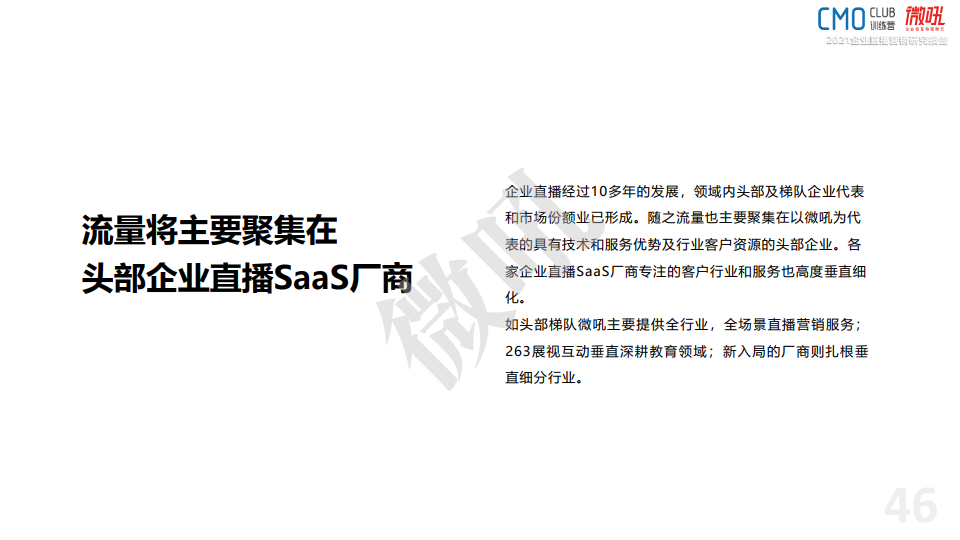 微吼：2021年中國企業(yè)直播營銷策略白皮書(圖48)