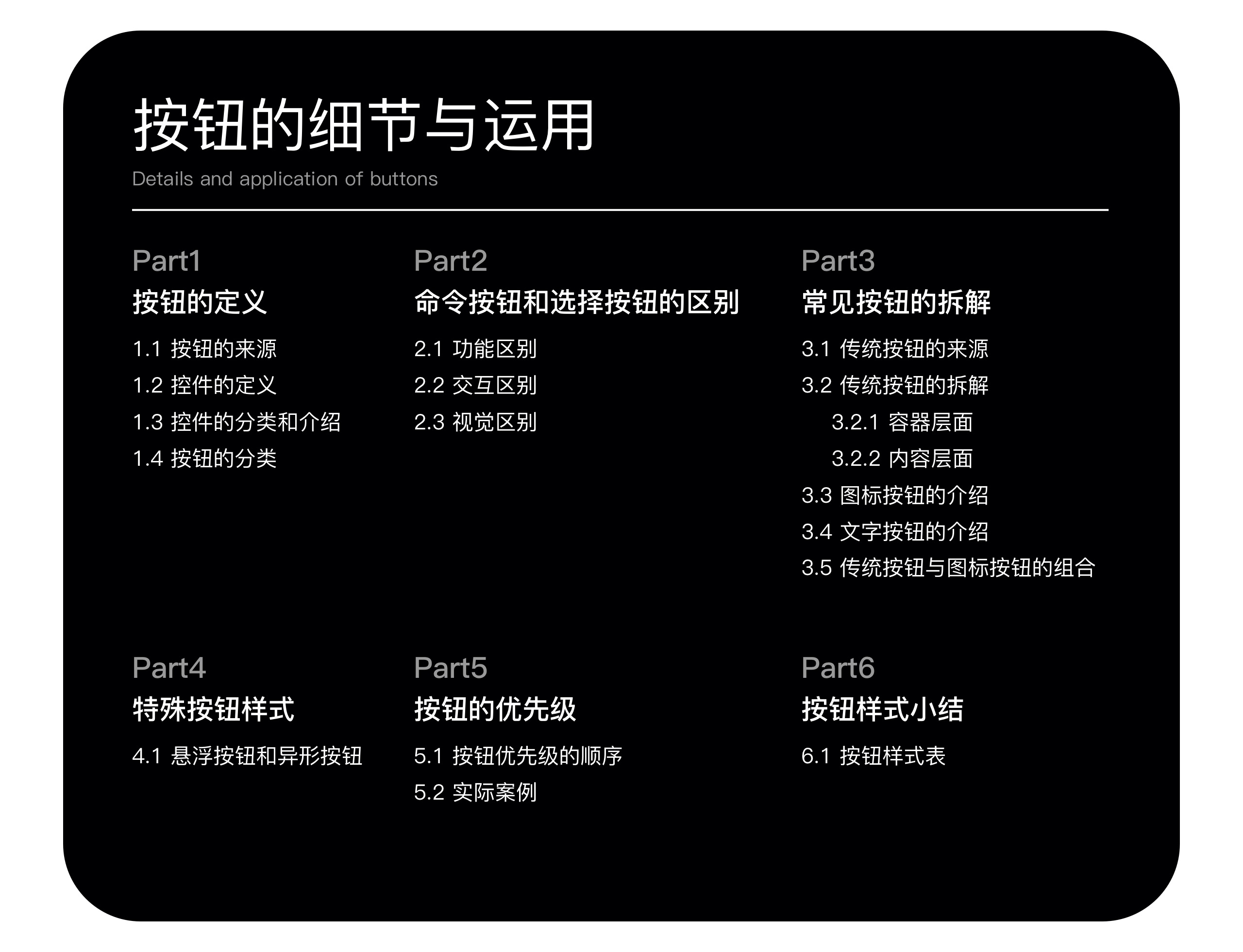 按鈕如何設計？從6個層面詳細分析按鈕設計的知識點