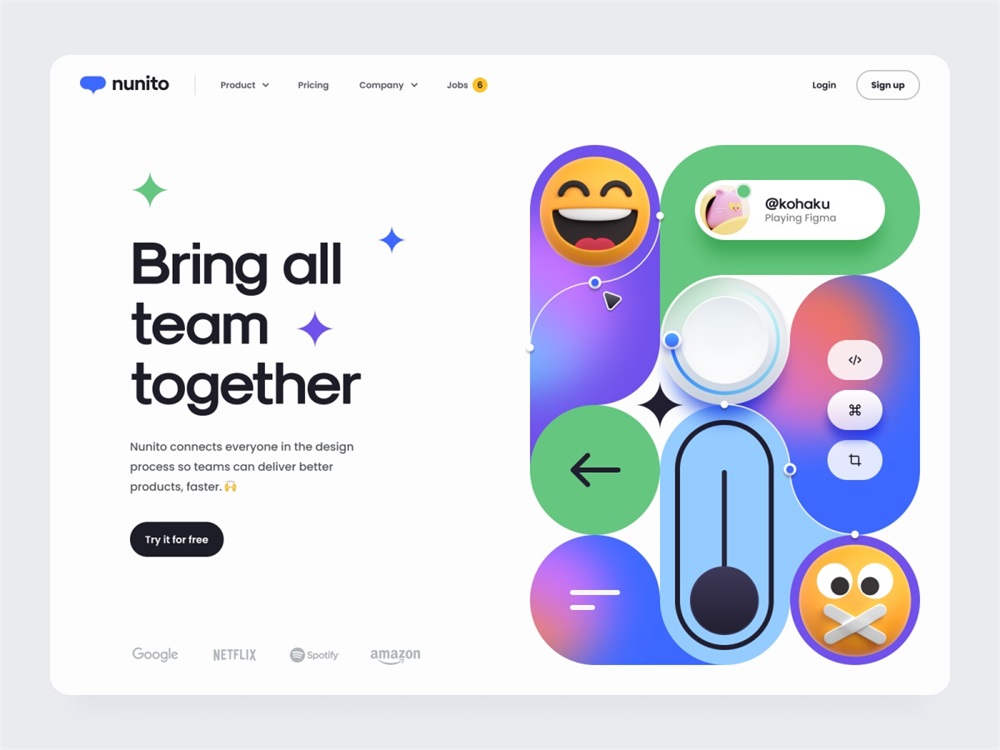 從 Dribbble 高贊的 828 個作品中，總結(jié)出 2022 設(shè)計趨勢
