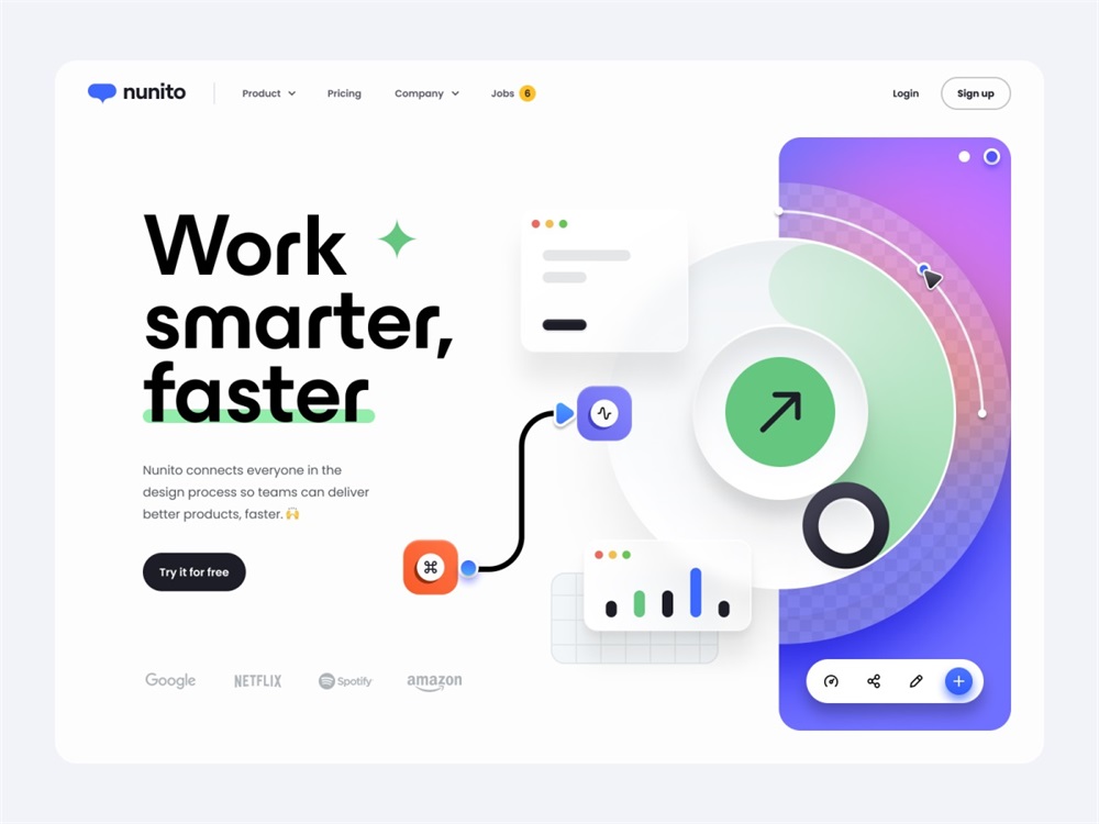 從 Dribbble 高贊的 828 個作品中，總結(jié)出 2022 設(shè)計趨勢