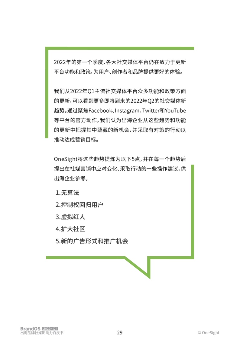 2022年第一季度出海品牌社媒影響力榜單(圖30)