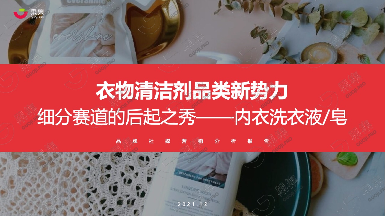 果集：2021年內(nèi)衣洗衣液皂行業(yè)社媒營銷分析報告