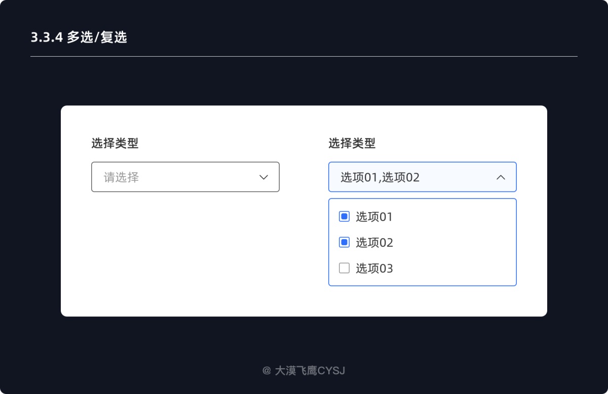 下拉菜單如何設(shè)計？5000字干貨詳解下拉菜單設(shè)計