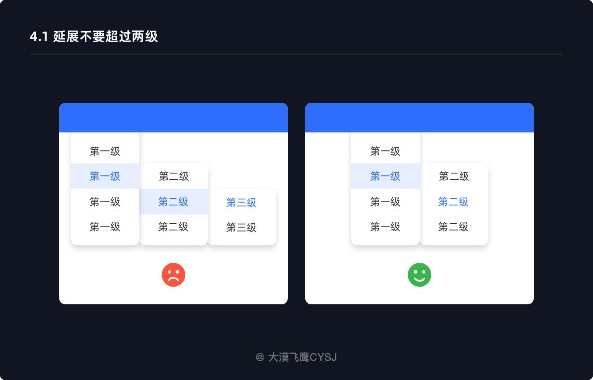 下拉菜單如何設(shè)計？5000字干貨詳解下拉菜單設(shè)計