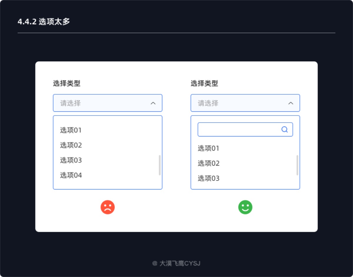下拉菜單如何設(shè)計？5000字干貨詳解下拉菜單設(shè)計