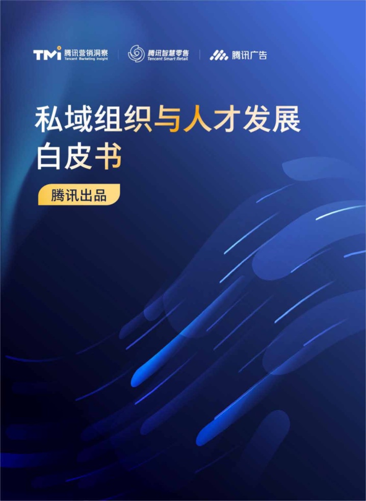 騰訊營(yíng)銷洞察：2022年私域組織與人才發(fā)展白皮書