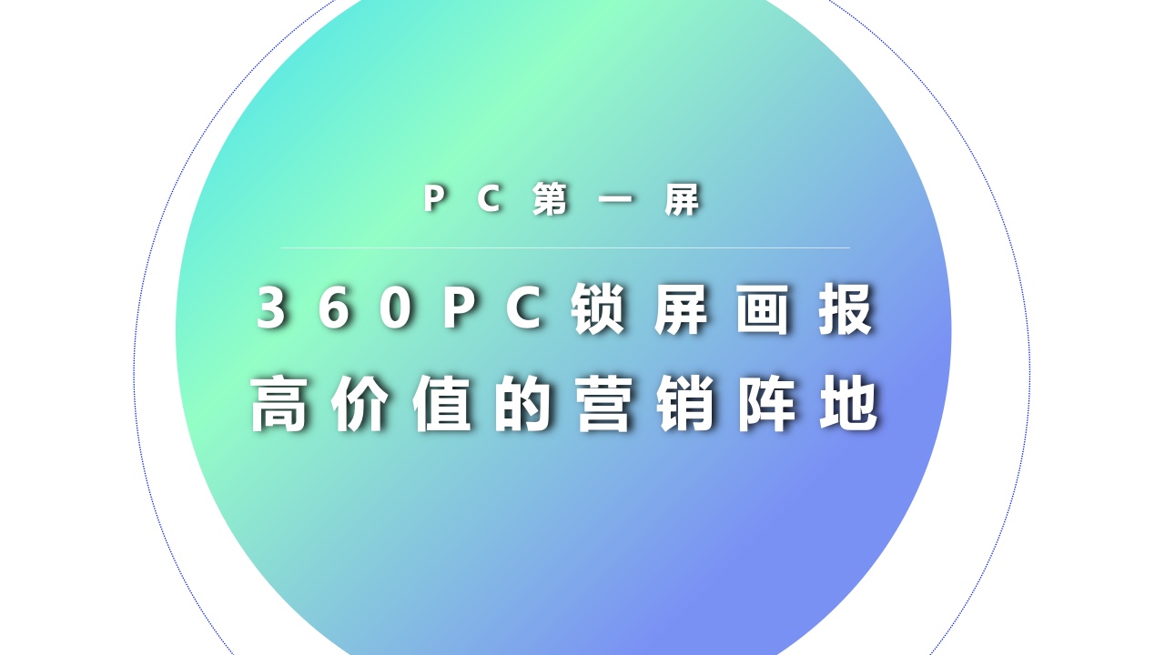 2022年360PC鎖屏畫報營銷指南(圖18)