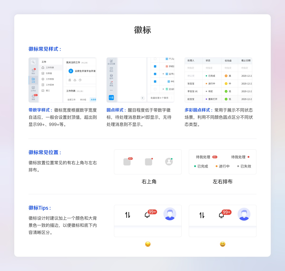 超全面的B端設(shè)計(jì)規(guī)范指南（二）：展示組件