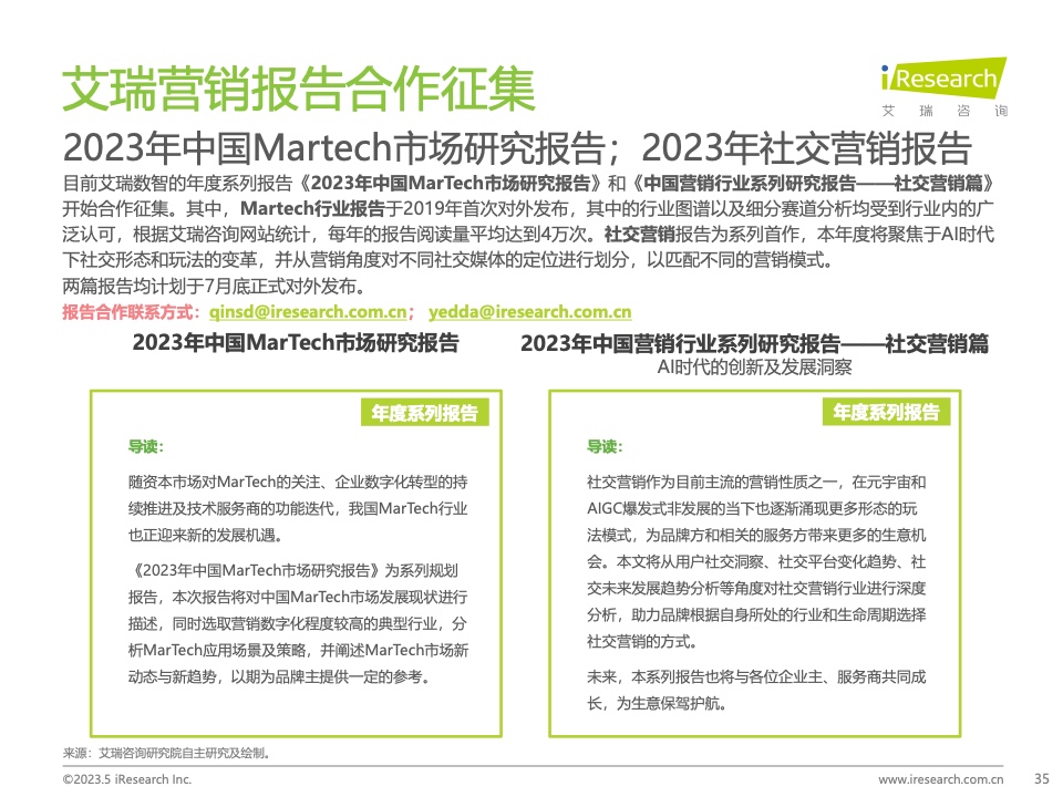 2023Q1中國(guó)營(yíng)銷(xiāo)市場(chǎng)季度動(dòng)態(tài)監(jiān)測(cè)報(bào)告(圖35)
