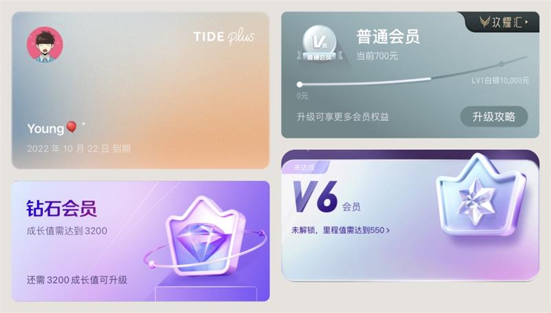UI必看！幫你快速掌握會員卡片組件的設(shè)計方式