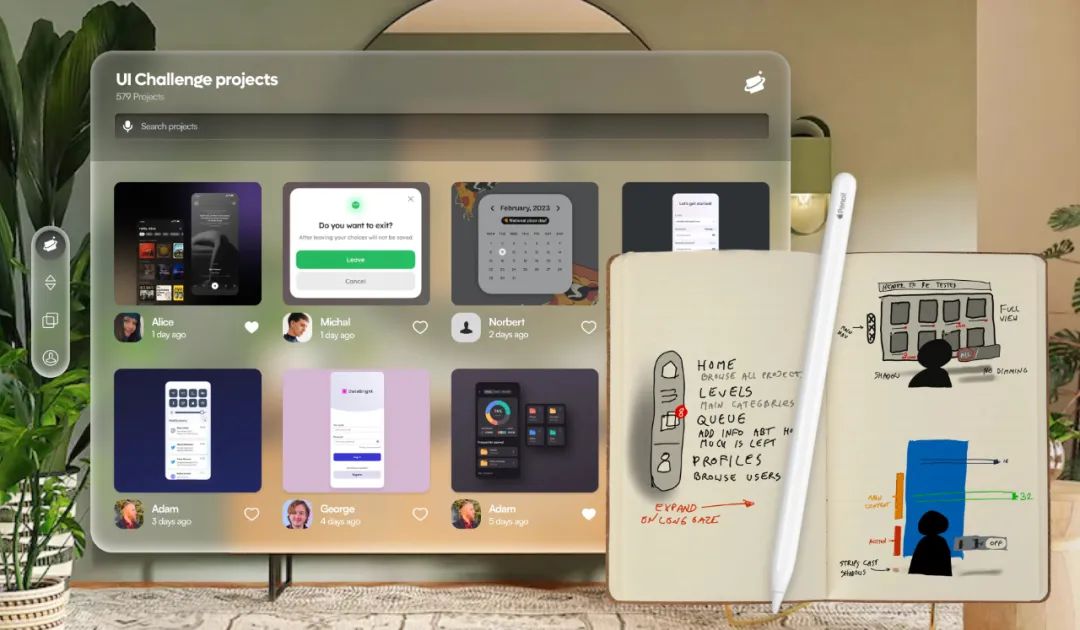 實(shí)戰(zhàn)案例！如何從0到1為Apple Vision Pro設(shè)計(jì)UI界面？