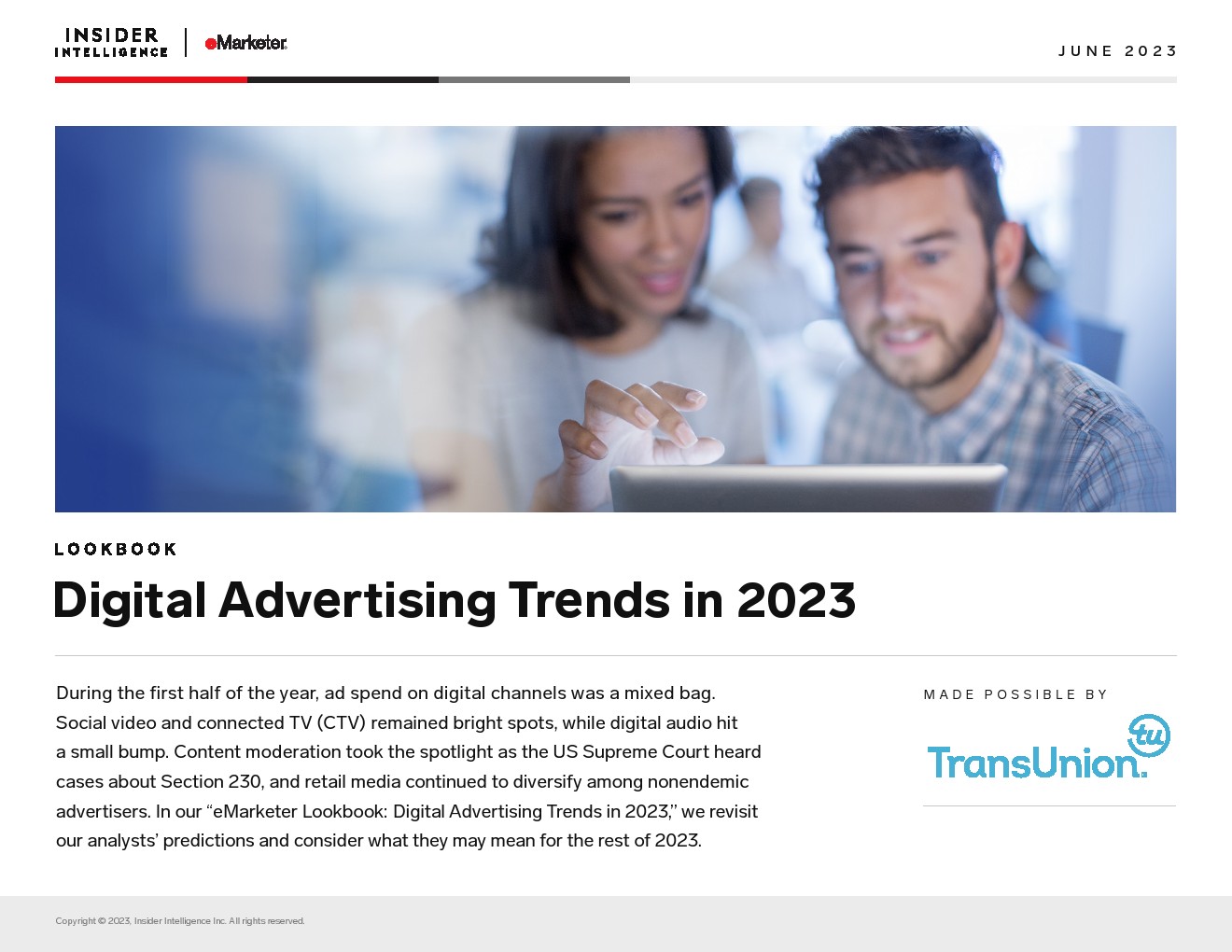 eMarketer：2023年數(shù)字廣告趨勢(shì)