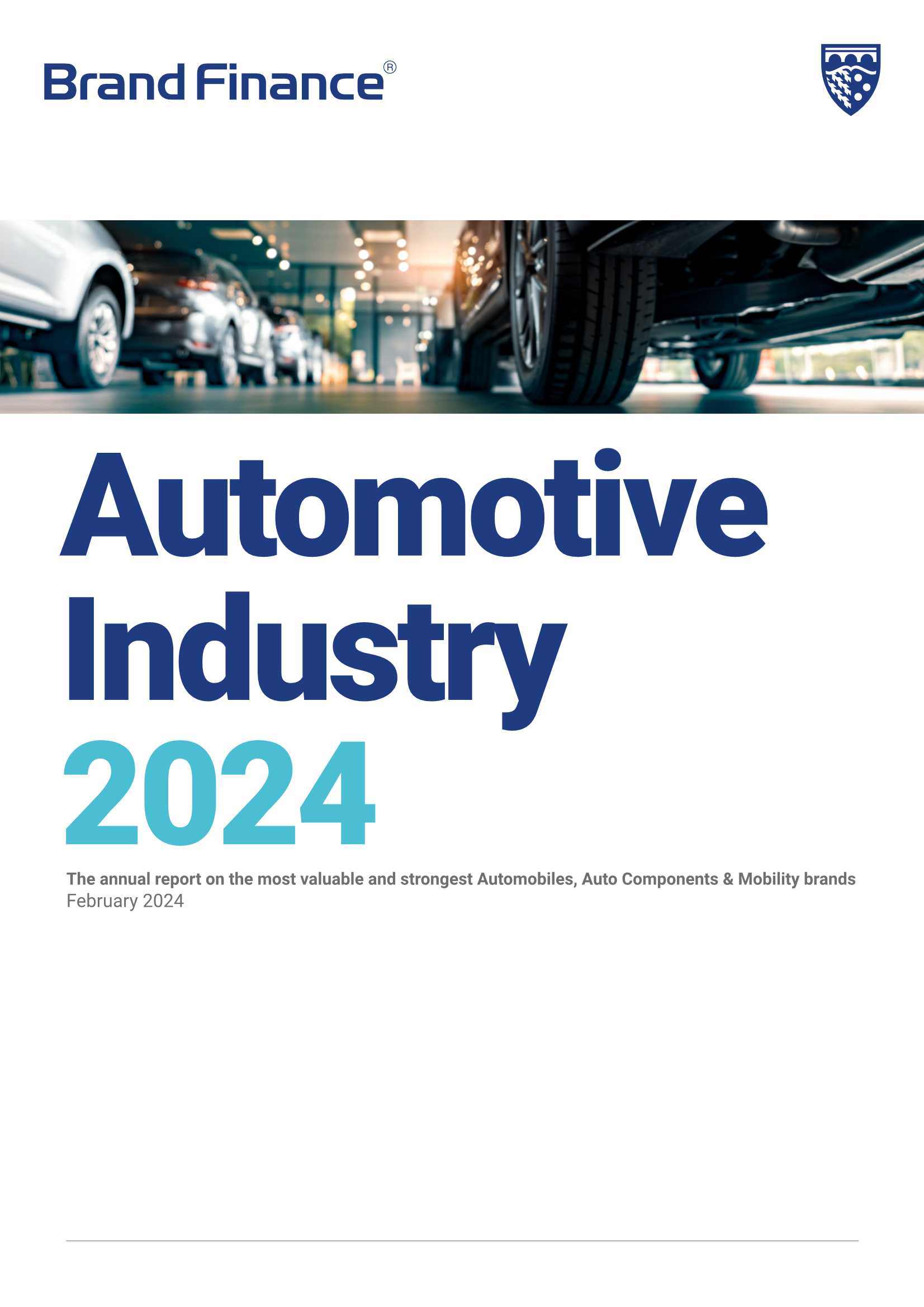 Brand Finance：2024年汽車品牌價值榜