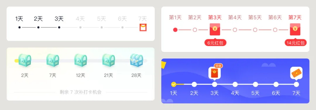 UI必學(xué)組件！簽到組件的設(shè)計(jì)方式詳解