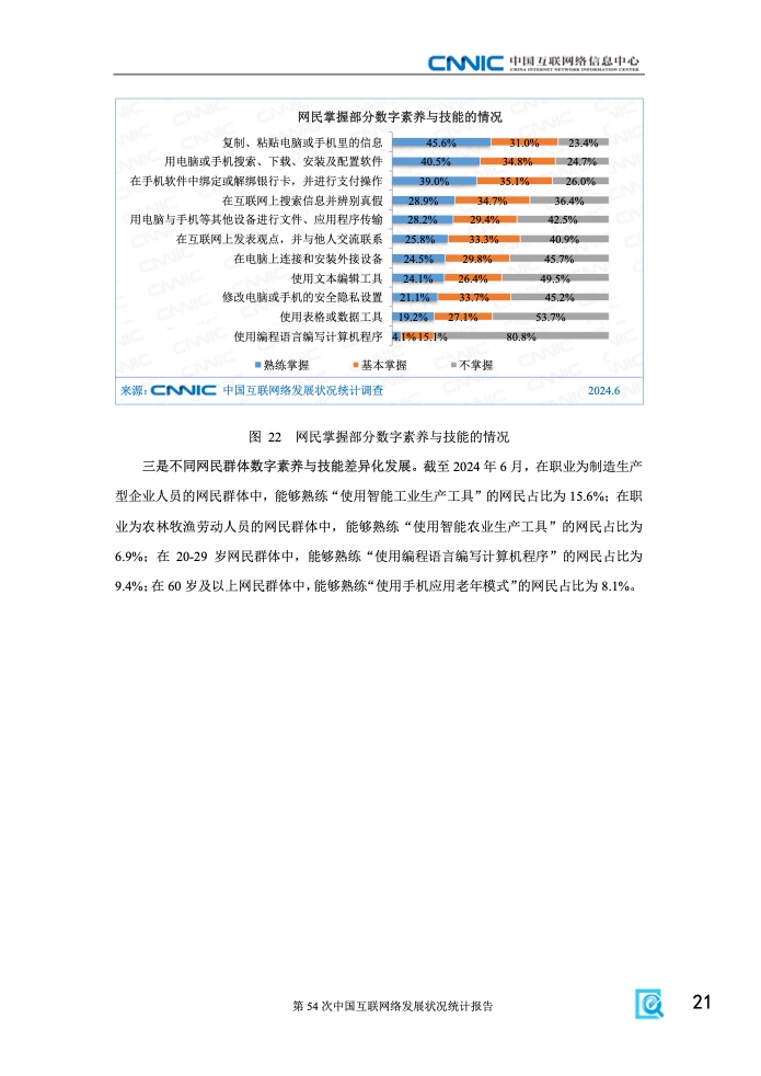 第54次中國互聯網絡發(fā)展狀況統(tǒng)計報告(圖27)