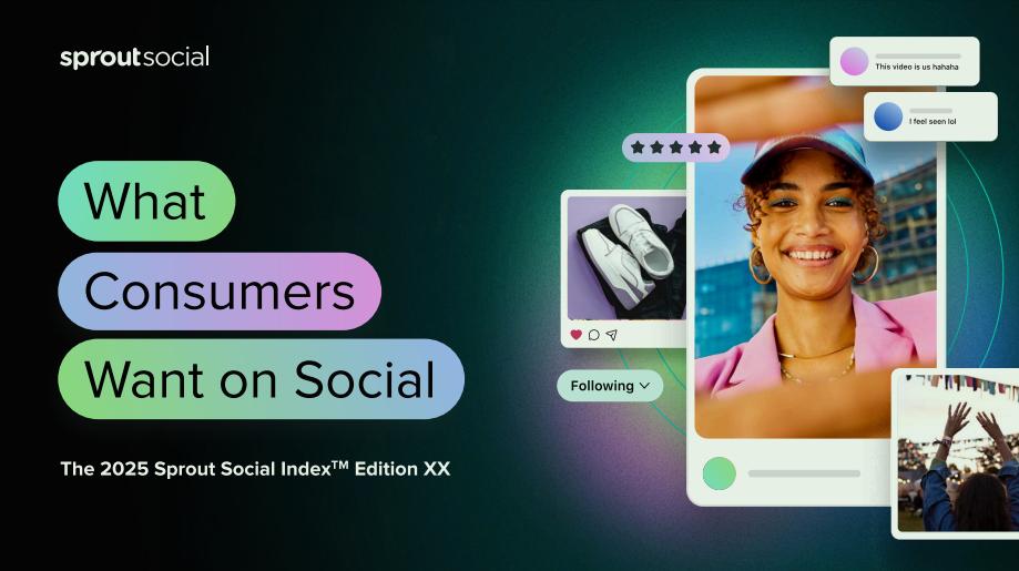 Sprout Social：消費(fèi)者對(duì)社交媒體的需求